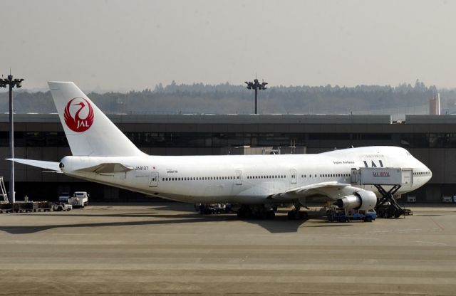 Boeing 747-200 (JA8127) - In 2003 Boeing 747-246B, c/n 21031/255br /Last with Orient Thai Arlines, HS-UTI Stored at BKK on the 10/2005