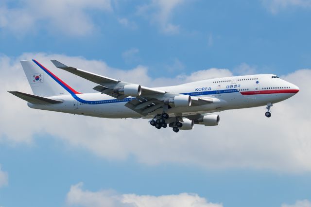 Boeing 747-400 (N10001) - 06.07.2017 G20 Summit Hamburg, Germany