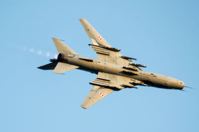 SUKHOI Su-22 — - SU-22M4 , Radom Airport , august 2017.