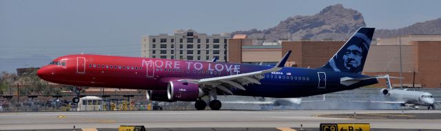 Airbus A321 (N926VA) - phoenix sky harbor international airport 23JUN20