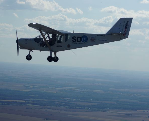 AMD CH-750 Stol (N611AM) - Summer flight. Wings were built at EAA Airventure (Oshkosh) 2015.  Aircraft completed at Illinois Aviation Museum with the help of hundreds of volunteers!