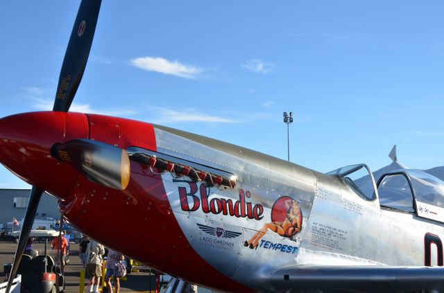 North American P-51 Mustang (N151D) - Taken 17 Sep 2016