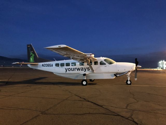 Cessna Caravan (N2065A) - Ferry flight from China to Germany. 29 SEP 2018.