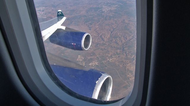 Airbus A340-300 (AP-EDF) - Climbing out of Islamabad (from our Airblue A340 film)