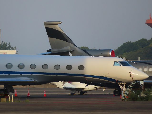 Gulfstream Aerospace Gulfstream V (VP-CAE) - Photo taken on Jun 18, 2023.