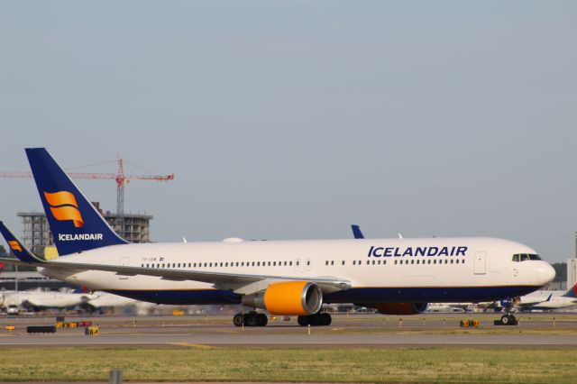 BOEING 767-300 (TF-ISW) - Taken 6/7/17 from airport viewing lot. Icelandair at MSP airport. 