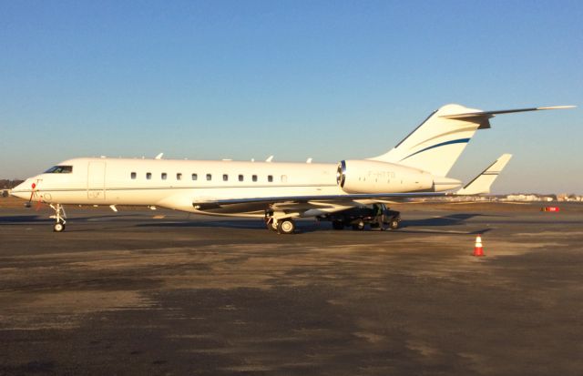 Bombardier Global Express (F-HTTO) - 1st upload of F-HTTO on Flightaware.com Seen @ KBOS 02/22/17