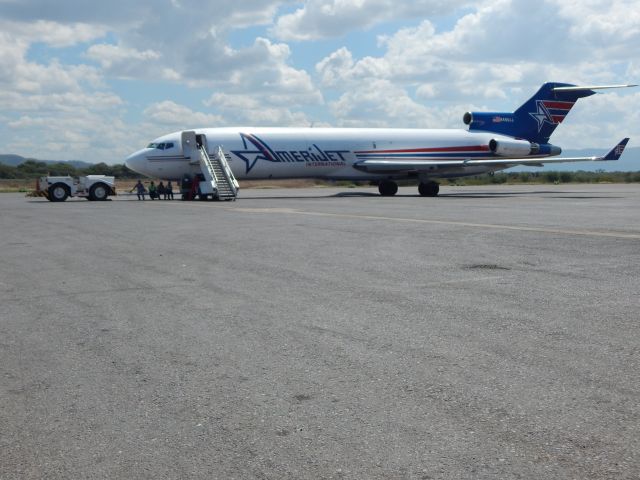 Boeing 727-100 (N495AJ) - Aeropuerto Internacional General José Antonio Anzoátegui