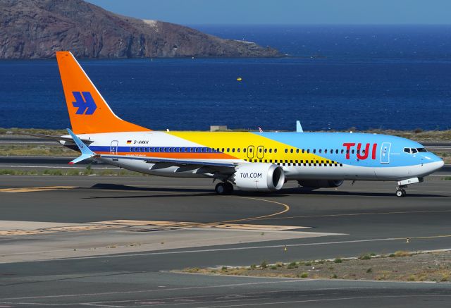Boeing 737 MAX 8 (D-AMAH) - Special livery celebrating its 50th anniversary.