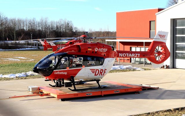 Eurocopter EC-635 (D-HDSF) - ---new pattern EC-H145, ( old: EC-145 T2)----Quelle:DRF