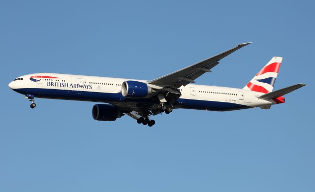 BOEING 777-300ER (G-STBH) - On Approach To Rwy 16R