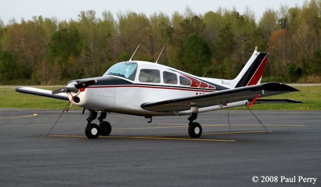 Beechcraft Sundowner (N7958L) - Sitting pretty near Ahoskie