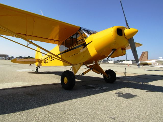 Piper L-21 Super Cub (N2573J) - On the ramp