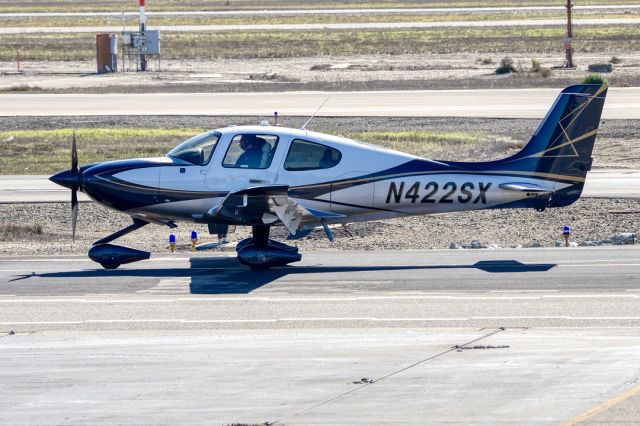Cirrus SR22 Turbo (N422SX) - Cirrus SR22T at Livermore Municipal Airport. February 2021