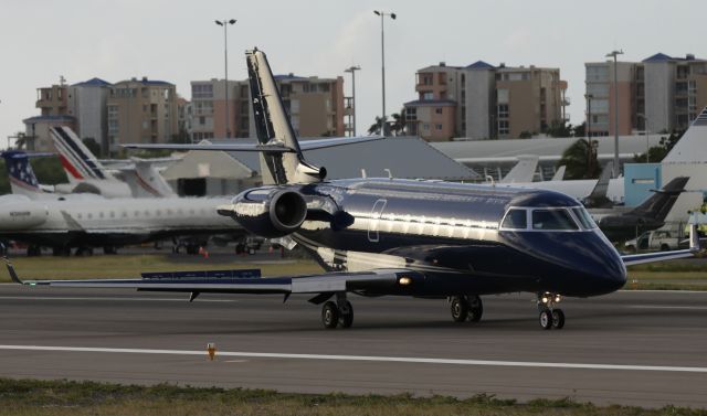 IAI Gulfstream G200 (OK-GLF) - OK-GLF at TNCM