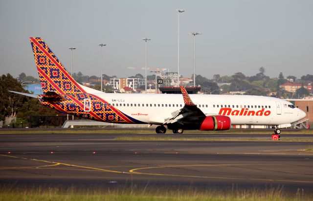 Boeing 737-800 (9M-LCJ) - Arriving Rwy 34L