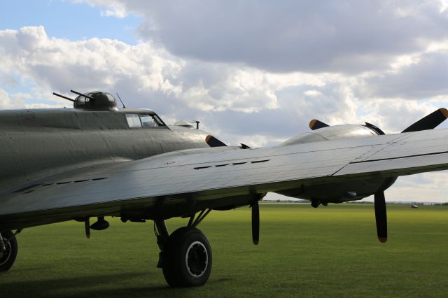 Boeing B-17 Flying Fortress (G-BEDF) - Aerodrome de Duxford (Royaume uni)