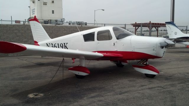 Piper Cherokee (N3619K) - NICE 1967 PIPER PA-28-140 VISITING