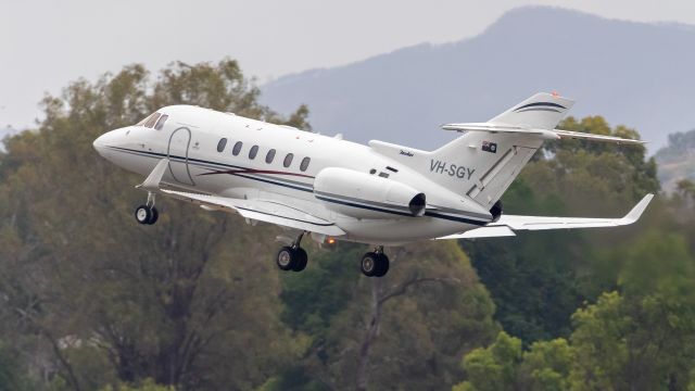 Hawker 800 (VH-SGY)