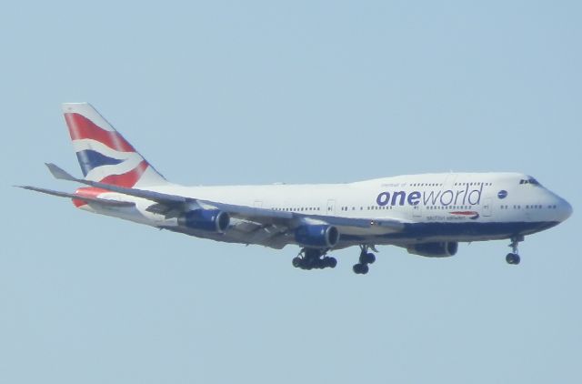 Boeing 747-400 (G-CIVD) - "OneWorld" Livery