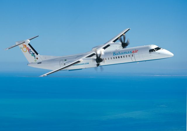 — — - Bahamasair was thinking of getting some of these and they changed their mind to Boeing 737-500 airplanes.