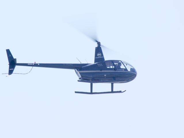 Robinson R-44 (F-HACL) - At Cannes, France.