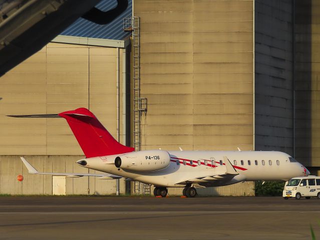 Bombardier Global Express (P4136) - Photo taken on Jul 16, 2023.