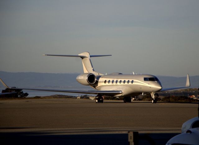 Gulfstream Aerospace Gulfstream G650 (N650RR) - KMRY - 2015 AT&T Pro AM weekend,