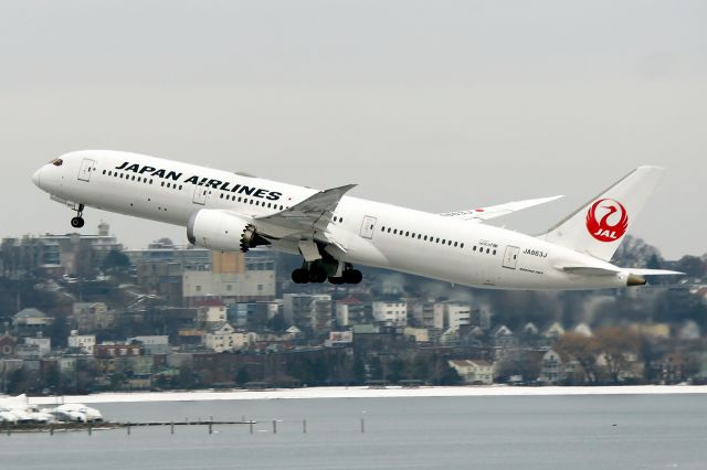 Boeing 787-8 (JA863J) - Japan Air 7 departing to Tokyo