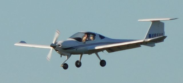 Diamond DA-20 (N485US) - N485US landing at CVO on 29th January 2019.