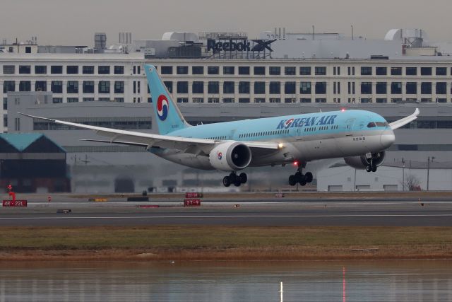 Boeing 787-9 Dreamliner (HL8081) - Koreanair 091' arriving from Seoul Incheon International Airport