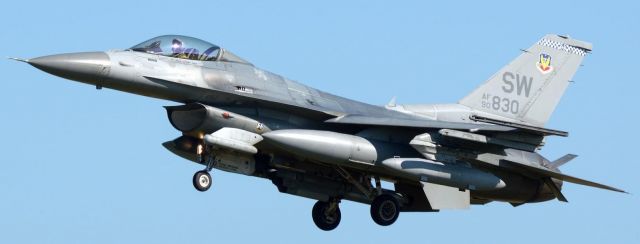 Lockheed F-16 Fighting Falcon (90-0830) - F-16C from the 55th Fighter Squardon Shaw AFB SC