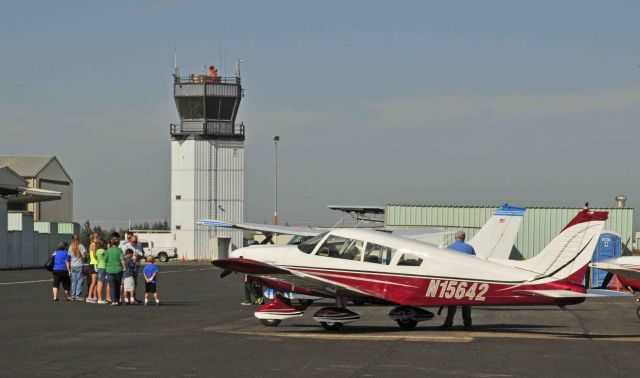 Piper Cherokee Arrow (N15642) - Young Eagles Day (Chapter 1401) at Merced Airport (KMCE)
