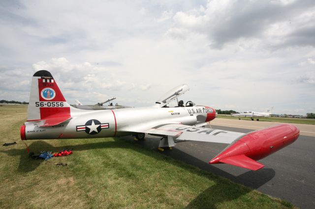 Lockheed T-33 Shooting Star (N133KK) - To see more photos from the 2013 EAA Airventure, click here- a rel=nofollow href=http://www.facebook.com/media/set/?set=a.10153121083865078.1073741840.283142505077&type=1&l=dc84cd9463https://www.facebook.com/media/set/?set=a.10153121083865078.1073741840.283142505077&type=1&l=dc84cd9463/a