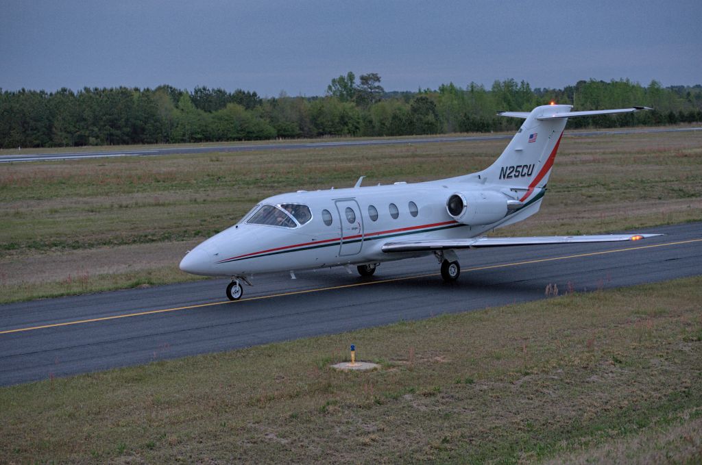 Beechcraft Beechjet (N25CU) - Departures last day Masters 2018