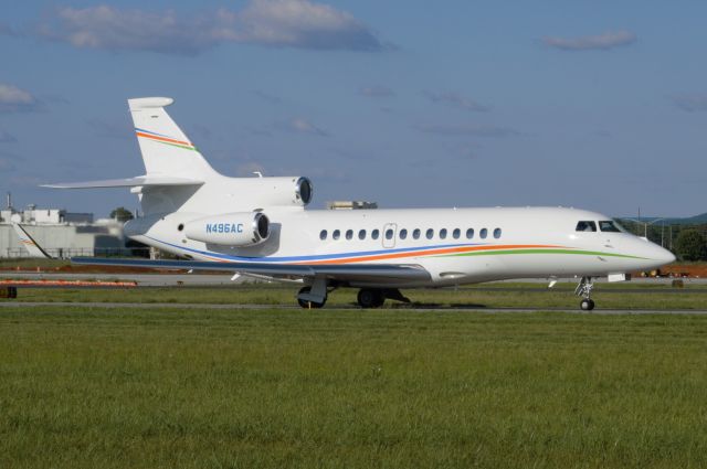 Dassault Falcon 7X (N496AC) - Falcon 496AC at Huntsville Intl Airport.