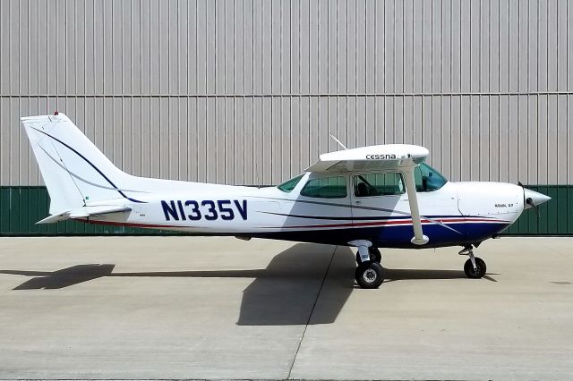 Cessna Skyhawk (N1335V) - At Cloud 9 Flight Training hangar, Mason-Jewett (KTEW) airport.