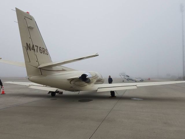 N476RS — - Foggy day at MYR