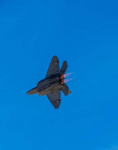 Lockheed F-22 Raptor — - Nellis Airshow 2015