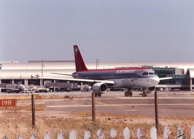 Airbus A310 — - Northwest Airbus at Santa Ana in the late 1980s
