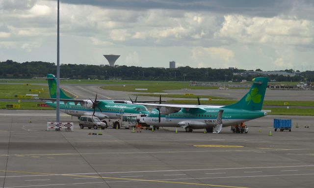 Aerospatiale ATR-42-300 (EI-CBK) - Aer Lingus Regional ATR 42-300 EI-CBK in Dublin 