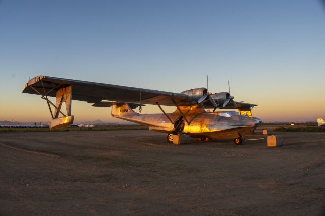 N413PB — - Sunrise on a Catalina