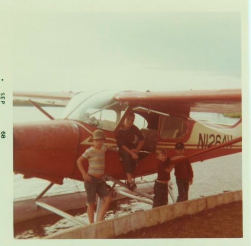 N1264H — - Tast Family, Lake Hood, Anchorage Ak. 9/68' 