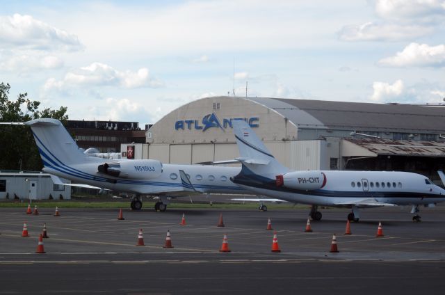 PH-CHT — - A guest from The Netherlands at Teterboro. Welcome to the USA!