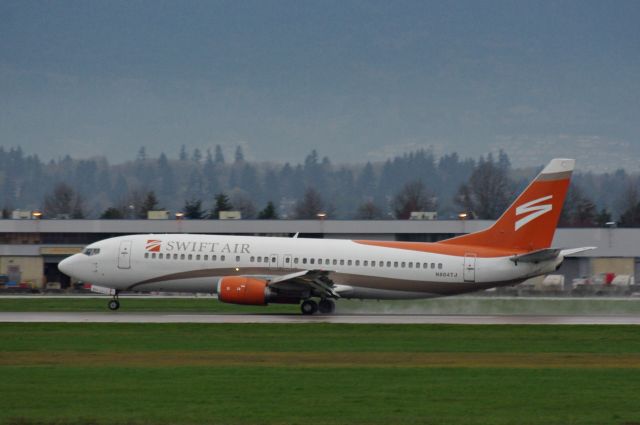 BOEING 737-400 (N804TJ) - Arrival from Baltimore,3/20/2016