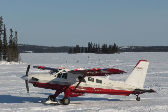 De Havilland Canada DHC-2 Mk1 Beaver (C-FOEV) - Turbo Beaver at Blachford Lake Lodge - going to Yellowknife, NWT