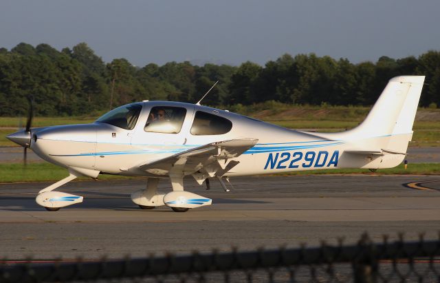 Cirrus SR-20 (N229DA) - Built in 2017. Photo taken on 9/3/2020.