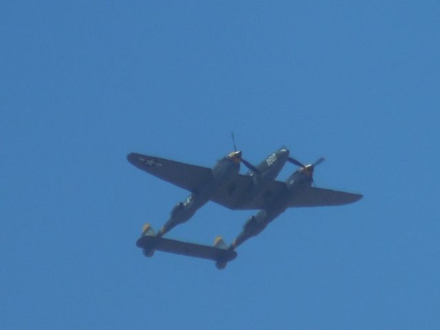 Lockheed P-38 Lightning — - A P-38 at Thunder in the Desert 2014.