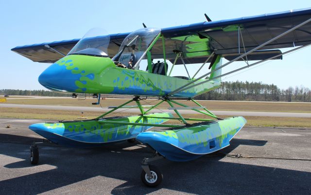 LOCKWOOD Air Cam (N411T) - A Lockwood AirCam on the ramp at Bay Minette Municipal Airport, AL - March 6, 2021. 