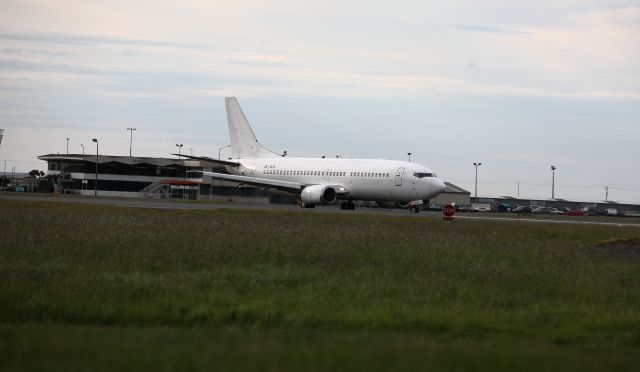 BOEING 737-300 (ZK-SLA) - Invercargill Airport New Zealand is being used by Airwork Services Trainng flights between Christchurch Int and Invercargill